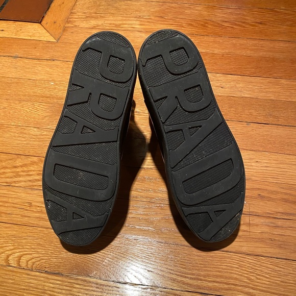 Prada Patent Leather Chelsea Boots sz 37.5 - Picture 7 of 7